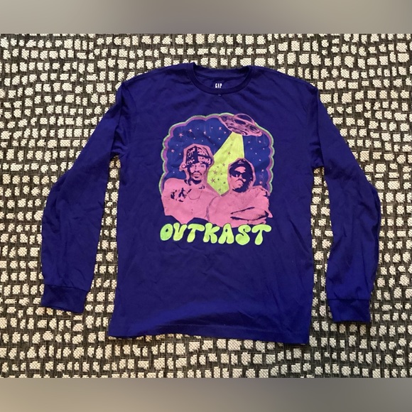GAP Other - GAP purple OutKast teen long sleeve shirt